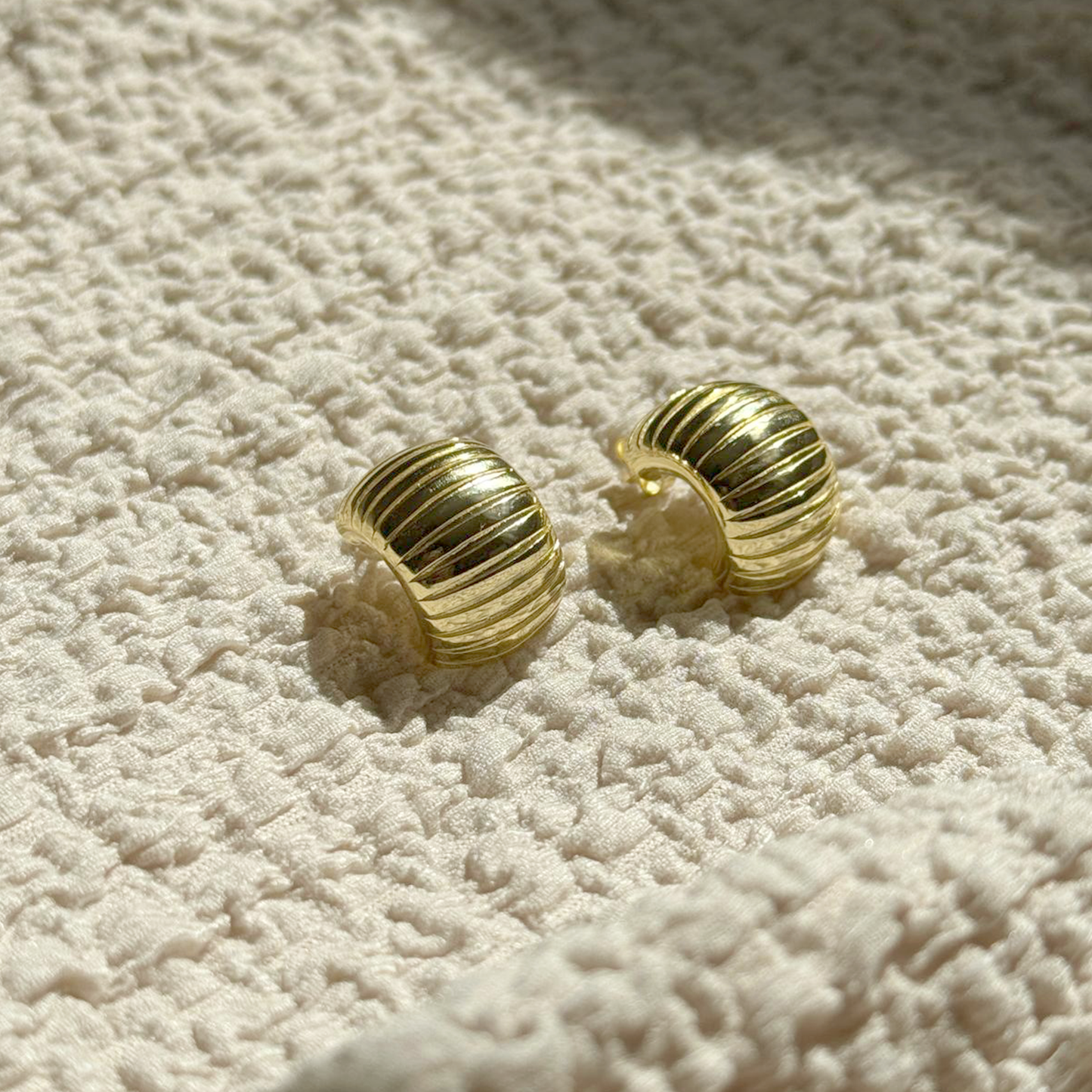 Hailey Gold Hoops