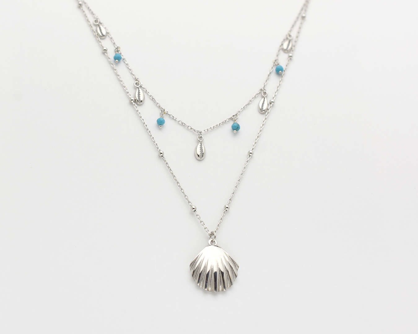 Layered Shell Necklace