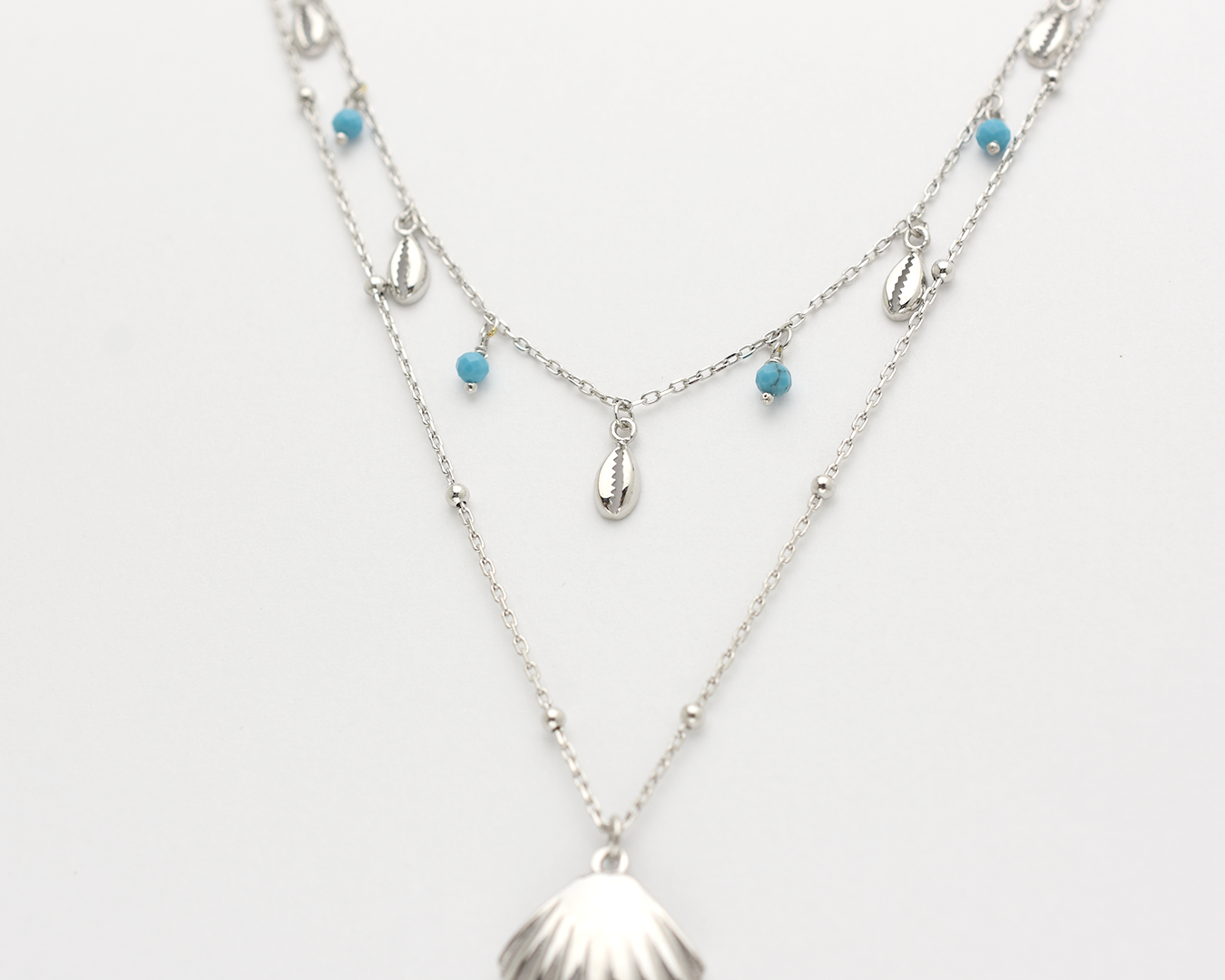 Layered Shell Necklace