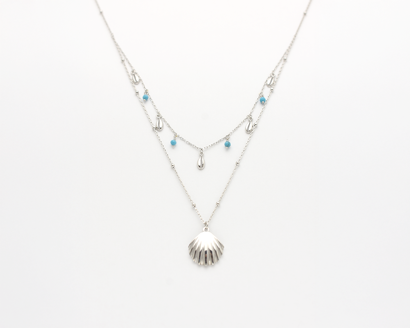 Layered Shell Necklace
