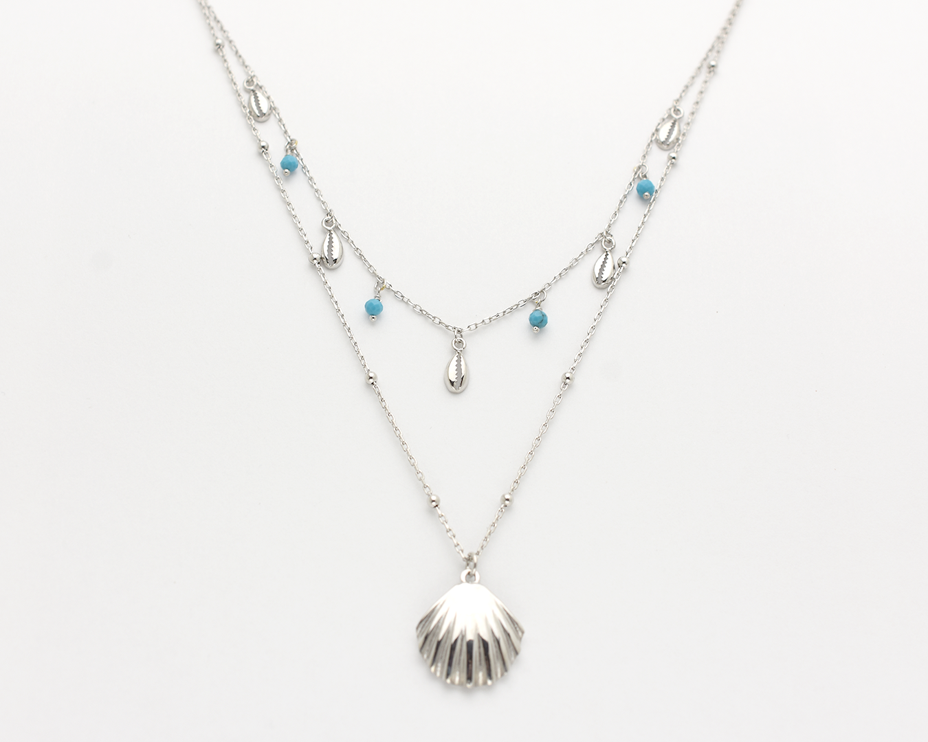 Layered Shell Necklace
