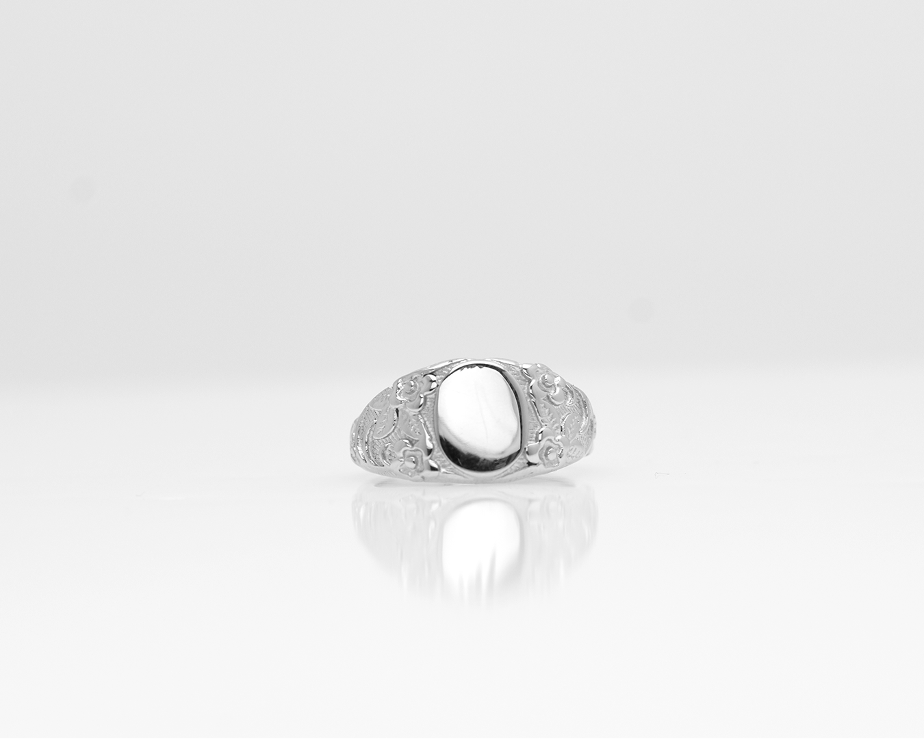 Carved Floral Ring