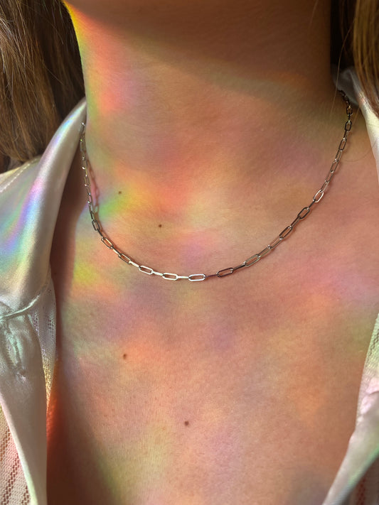 Paperclip Chain Necklace