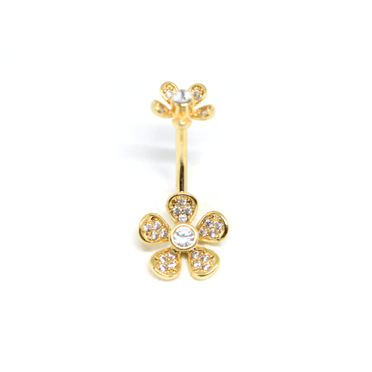 Daisy Belly Ring