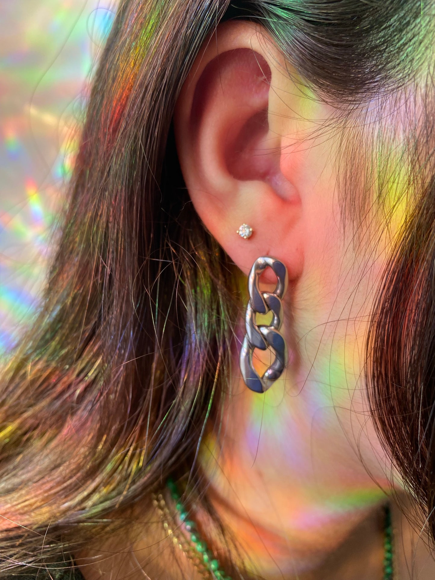 Dangly Chain Earrings