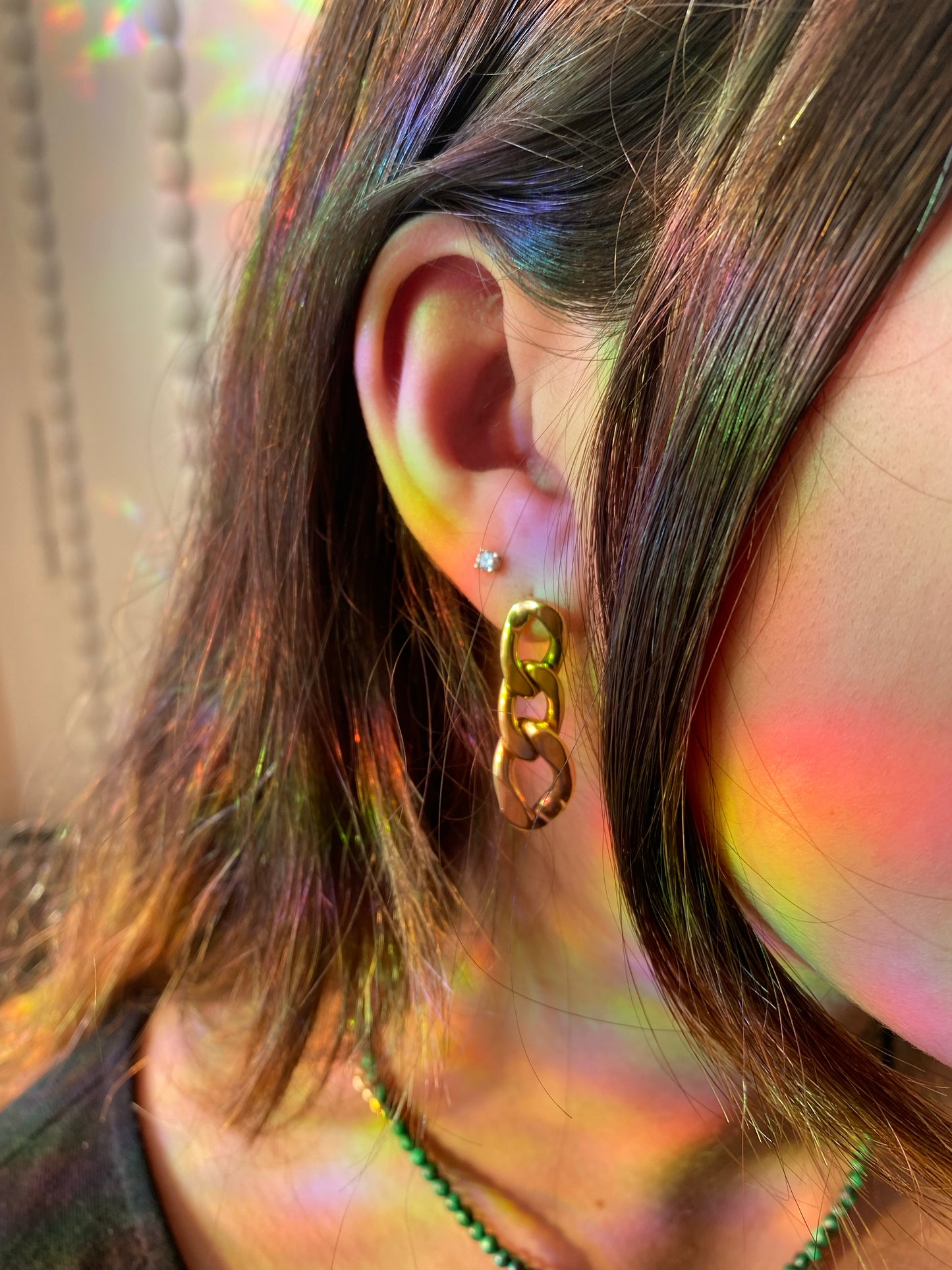Dangly Chain Earrings
