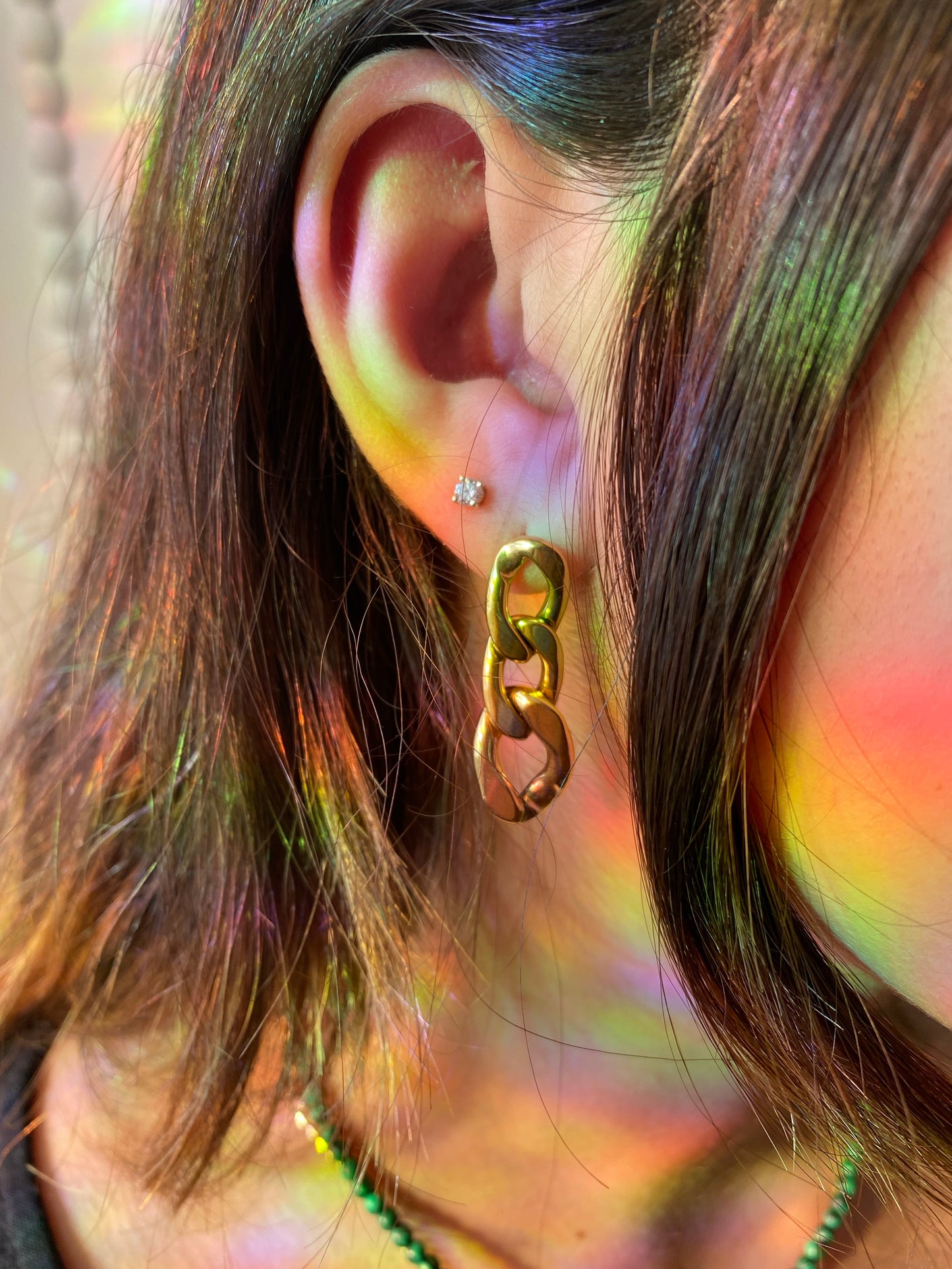 Dangly Chain Earrings