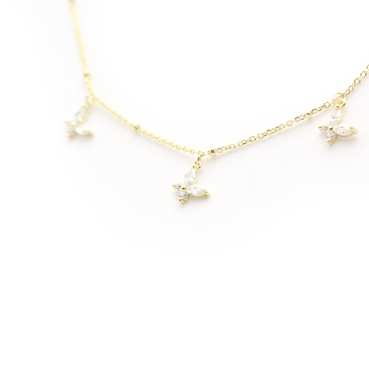 Butterfly Layered Necklace