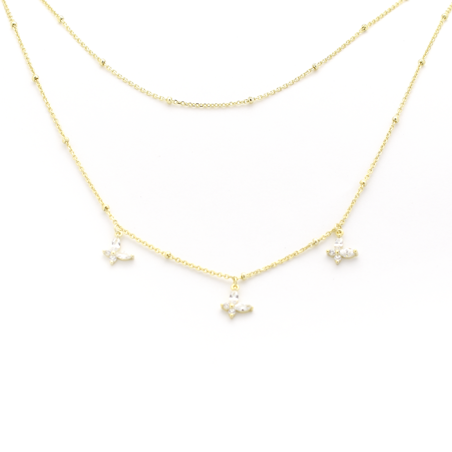 Butterfly Layered Necklace