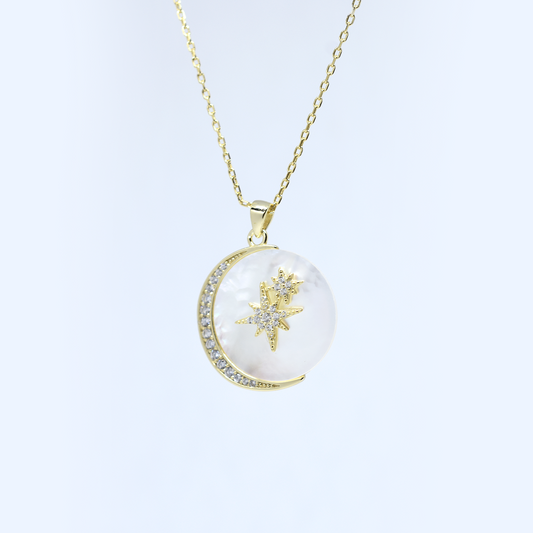 Pearl Moon Necklace