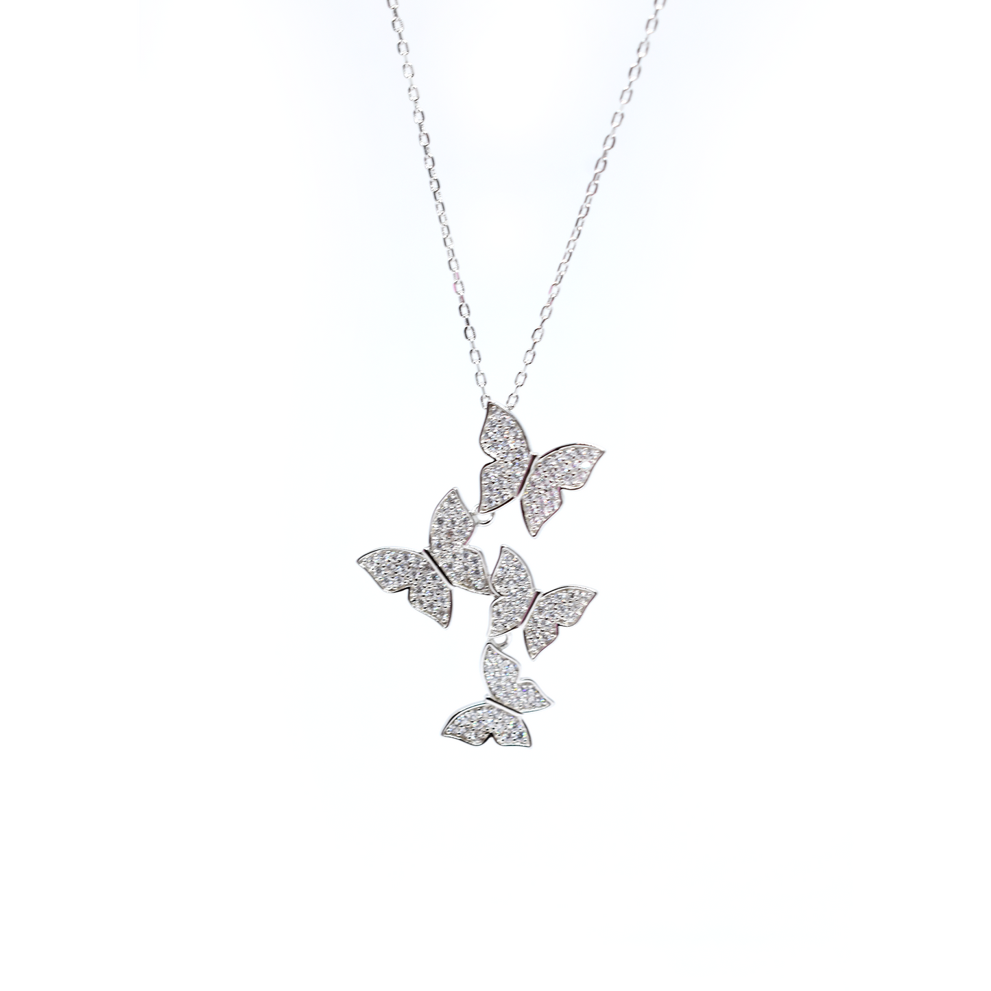 Dangly Butterfly Necklace
