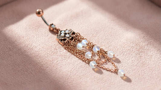 Owl Chandelier Belly Ring