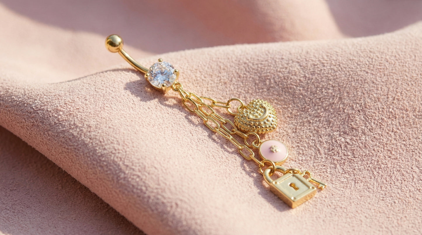 Lover Girl Belly Ring