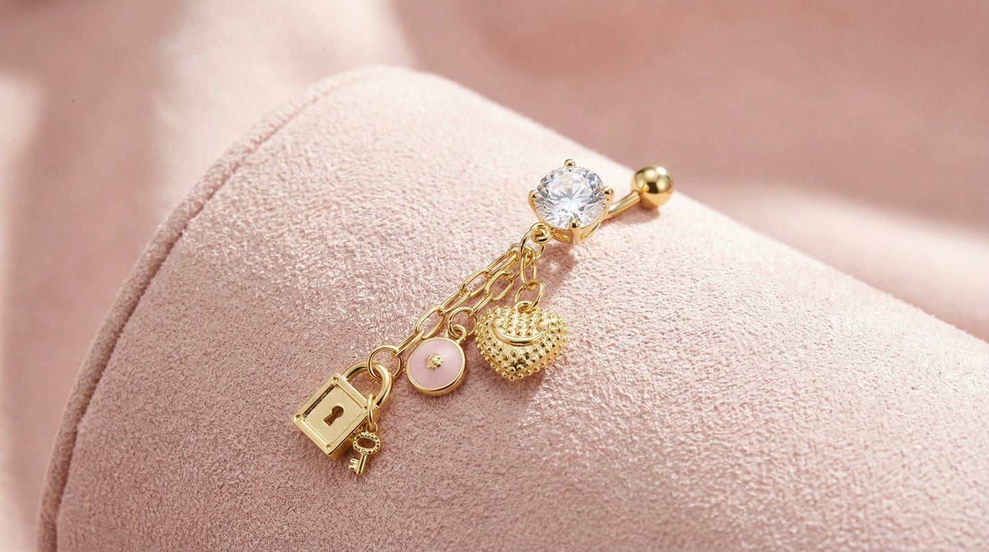 Lover Girl Belly Ring