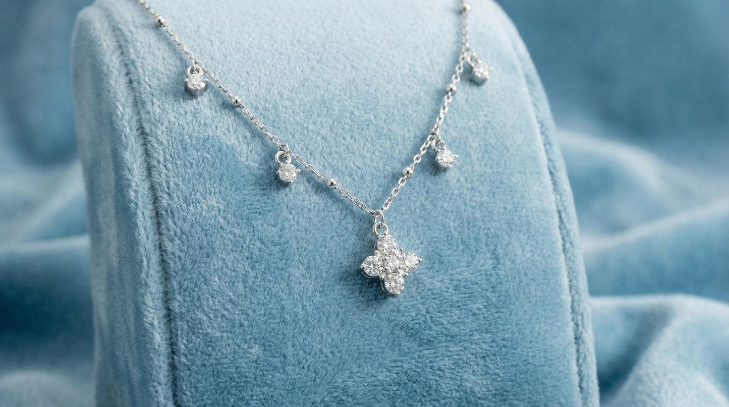 Dangly Clover Necklace
