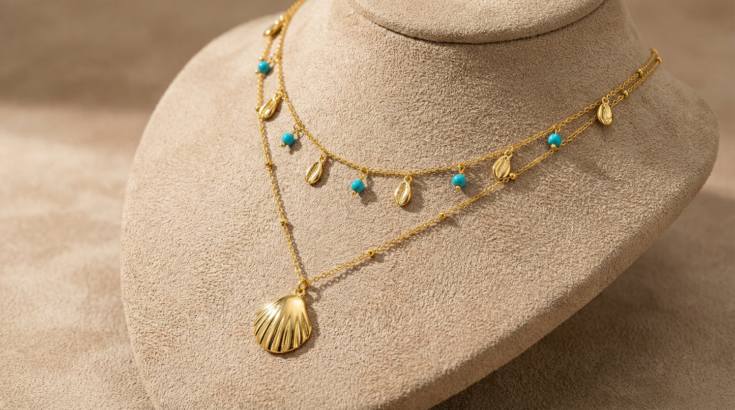 Layered Shell Necklace