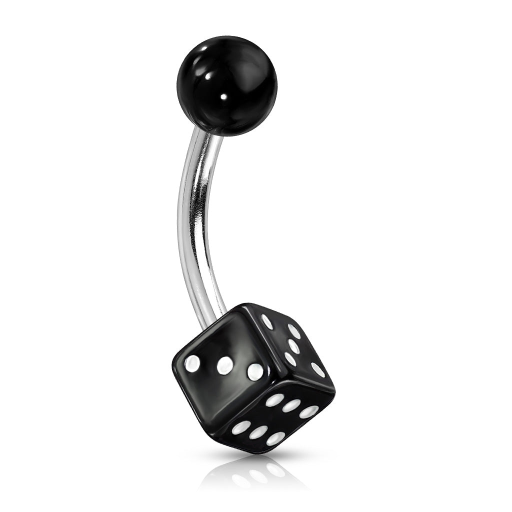 Dice Belly Ring