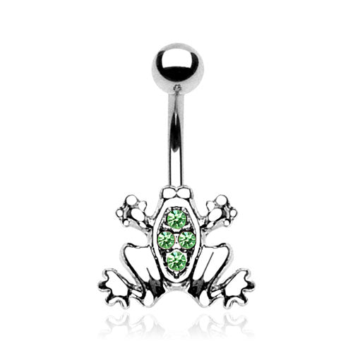 Frog Belly Ring
