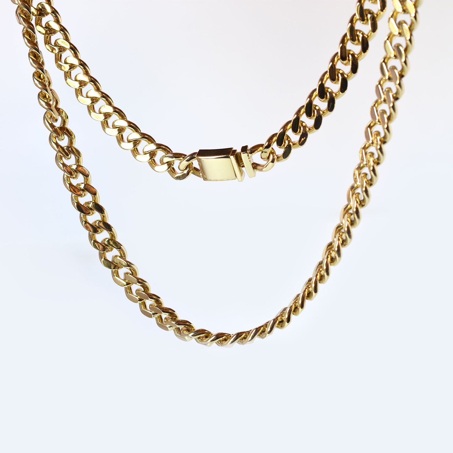 stainless steel cuban link chain