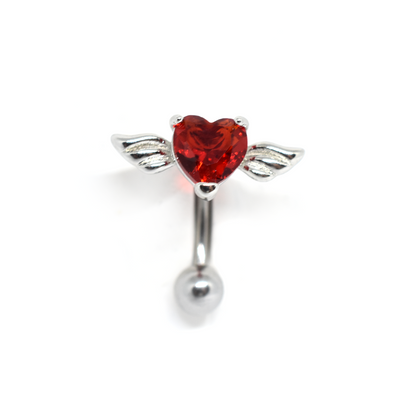 Cupid's Heart Belly Ring