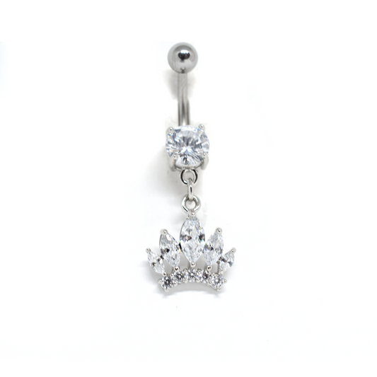 Crown Belly Ring