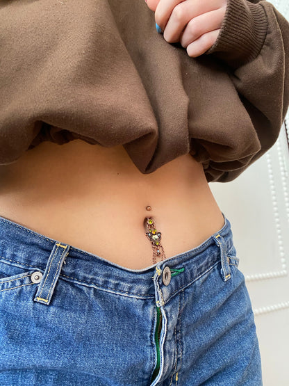 What A Girl Wants Chandelier Belly Ring