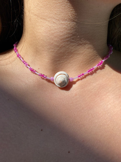 Pink Mermaid Necklace
