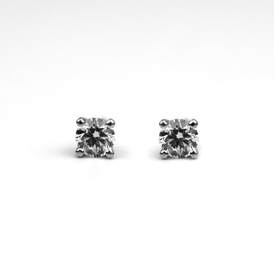 cvd diamond earrings