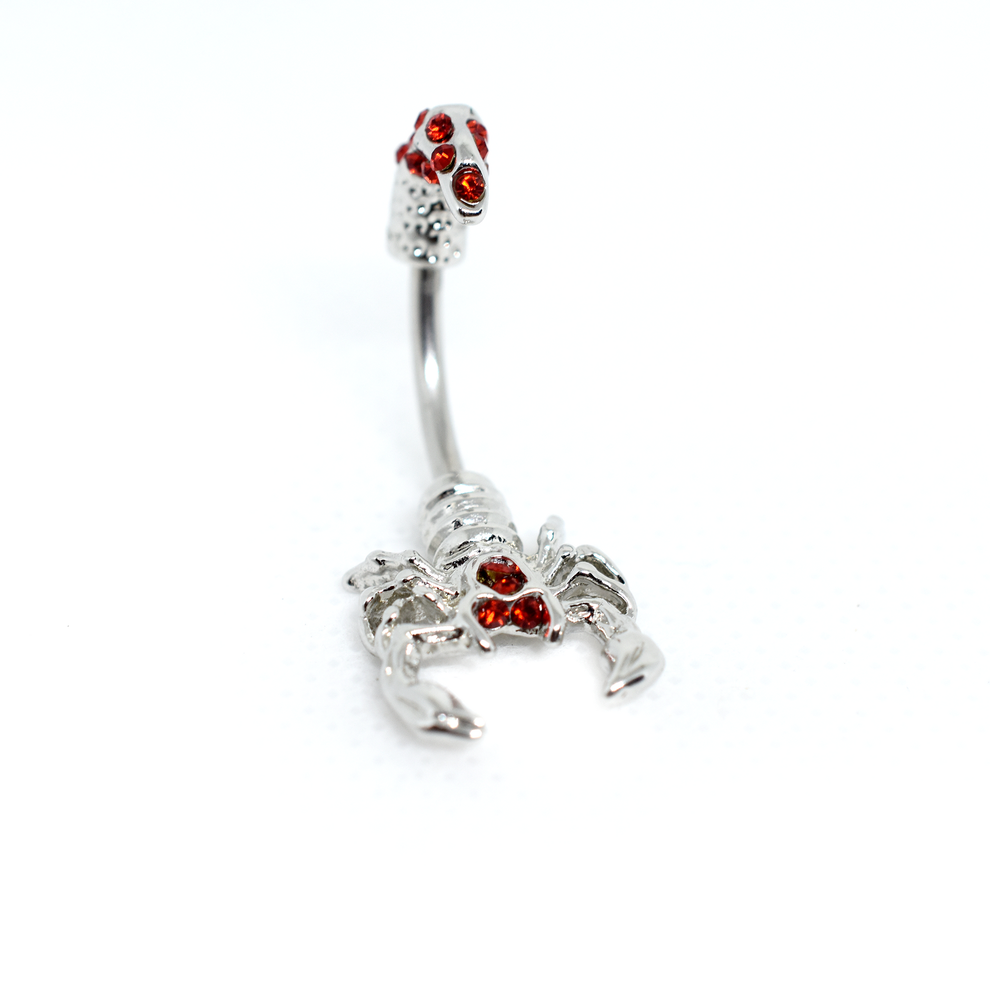 Scorpion belly 2025 button ring