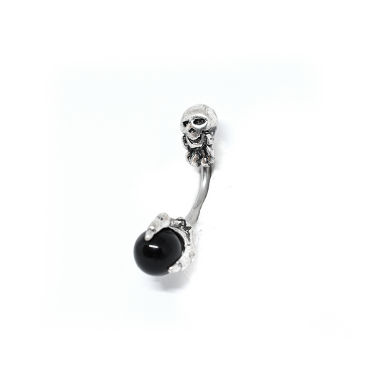Skull Claw Belly Ring