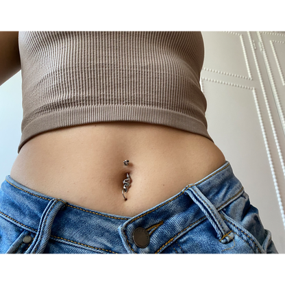 Snake Belly Ring