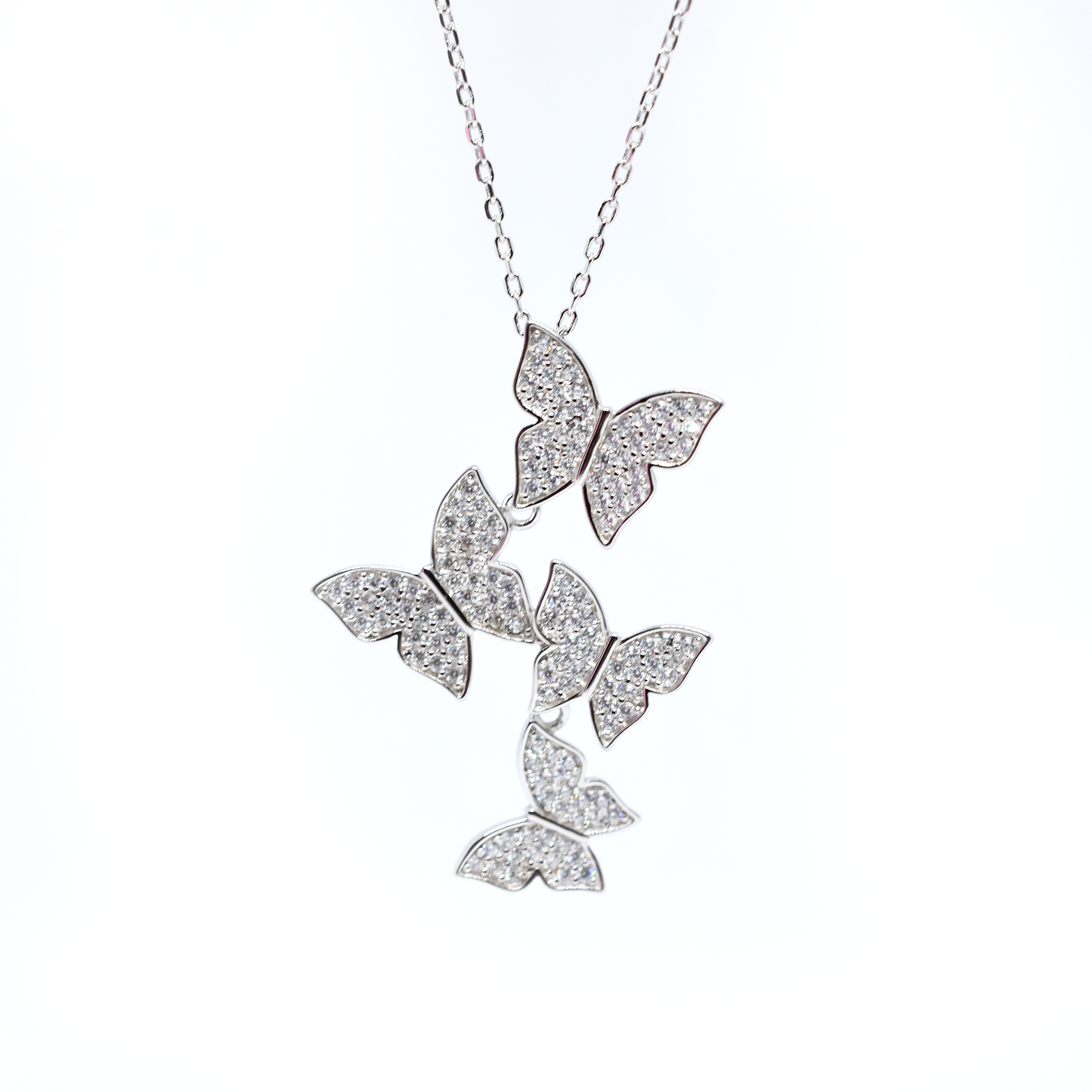 Dangly Butterfly Necklace
